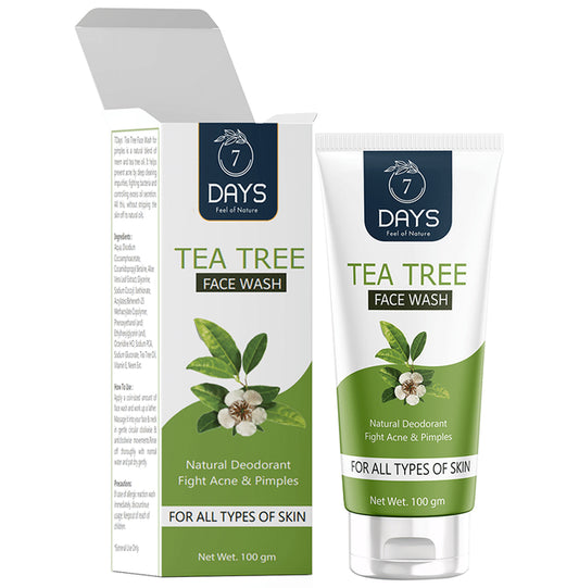 7Days Tea Tree Face Wash - Classic Derma