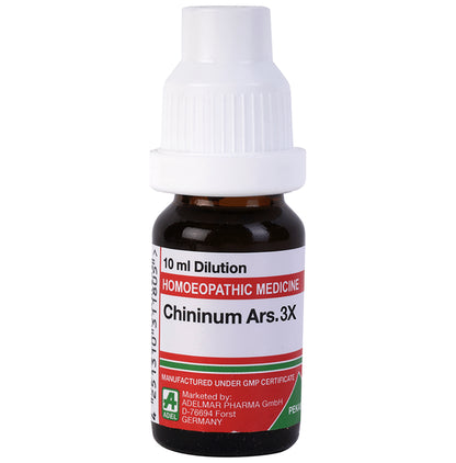 ADEL Chininum Ars. Dilution 3X - Classic Derma
