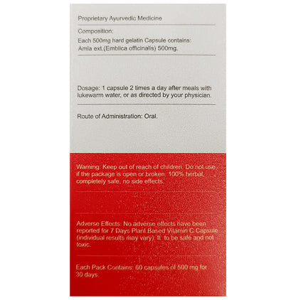 7Days Vitamin-C 500mg Capsule