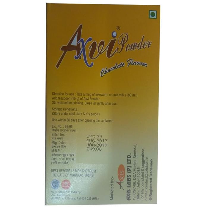 Axvi Powder Chocolate - Classic Derma