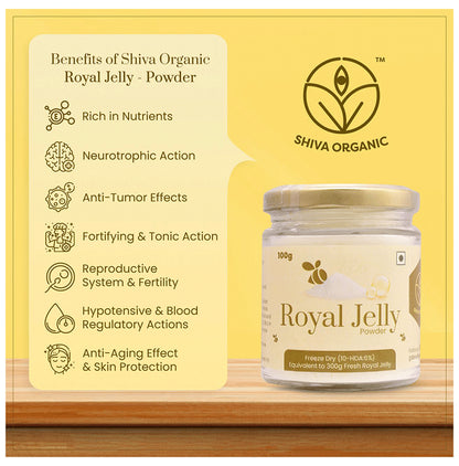 Shiva Organic Royal Jelly Powder