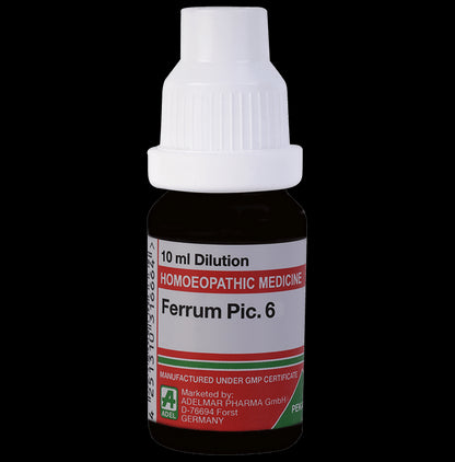 ADEL Ferrum Pic Dilution 6 - Classic Derma