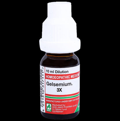 ADEL Gelsemium Dilution 3X - Classic Derma