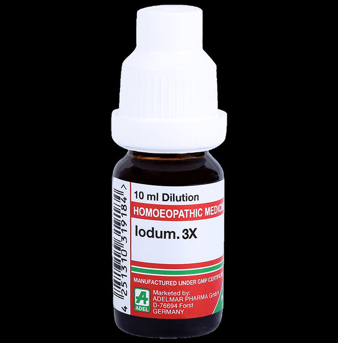 ADEL Iodum. Dilution 3X - Classic Derma