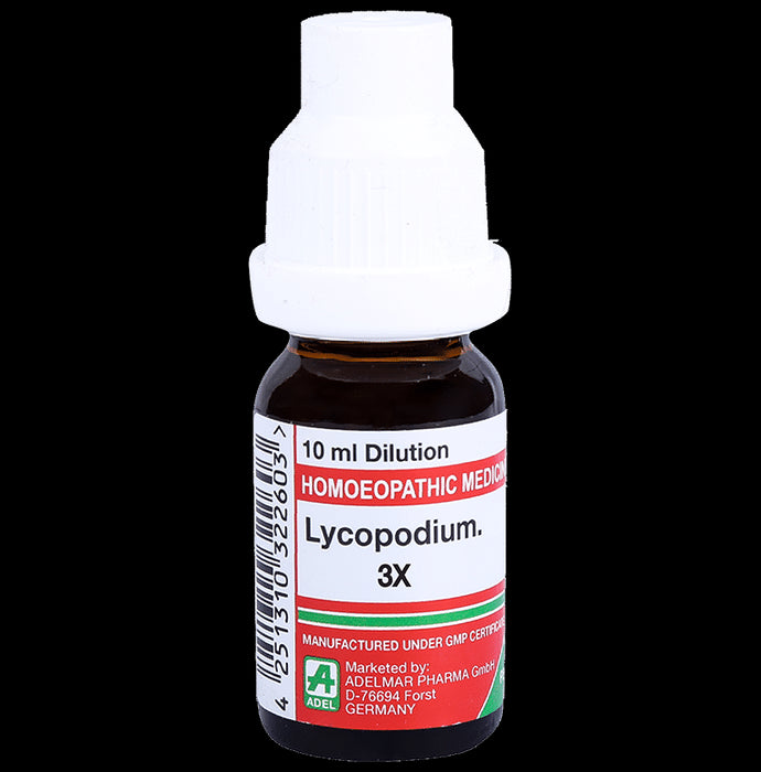ADEL Lycopodium. Dilution 3X - Classic Derma