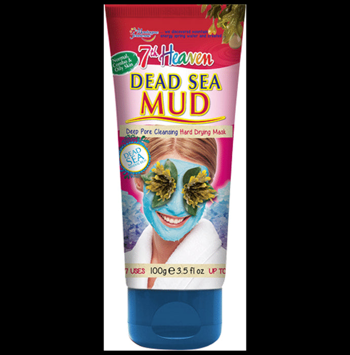 7th Heaven Face Mask Dead Sea Mud - Classic Derma