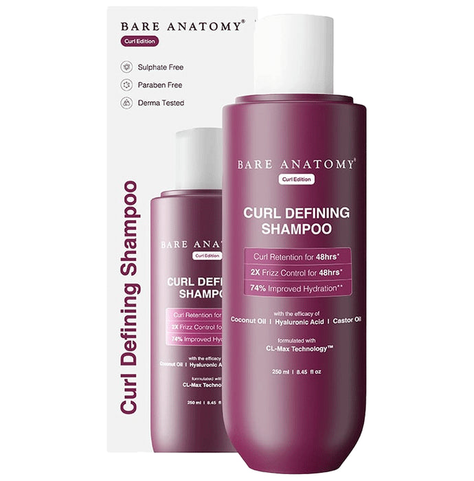 Bare Anatomy Curl Defining Shampoo | For Hair Care - Classic Derma