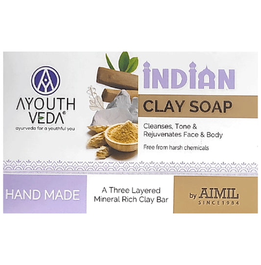 Ayouth Veda Indian Clay Soap - Classic Derma