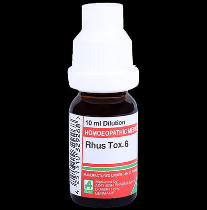 ADEL Rhus Tox Dilution 6 - Classic Derma