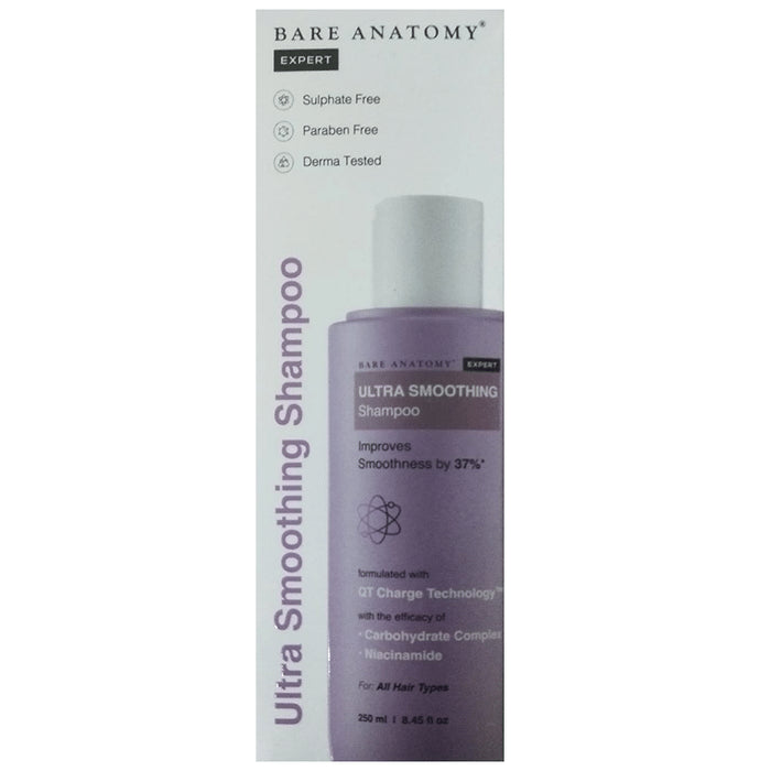 Bare Anatomy Ultra Smoothing Shampoo | For Hair Care - Classic Derma