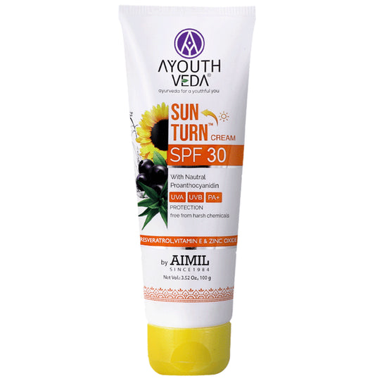 Ayouth Veda Sun Turn Cream SPF 30 - Classic Derma