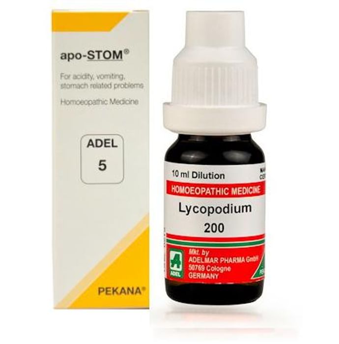 ADEL Stomach Care Combo (ADEL 5 + Lycopodium Clavatum Dilution) - Classic Derma