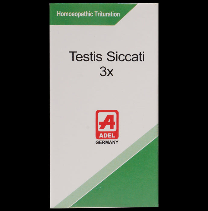 ADEL Testis Siccati Trituration Tablet 3X - Classic Derma