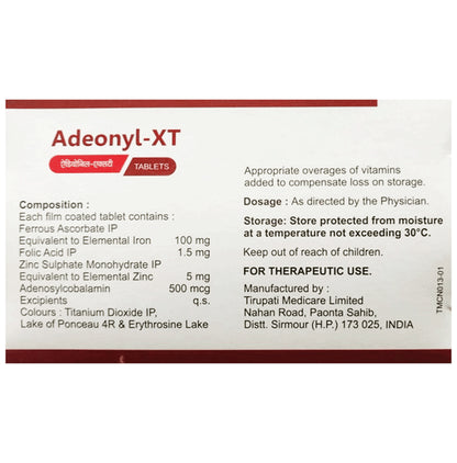 Adeonyl XT Tablet