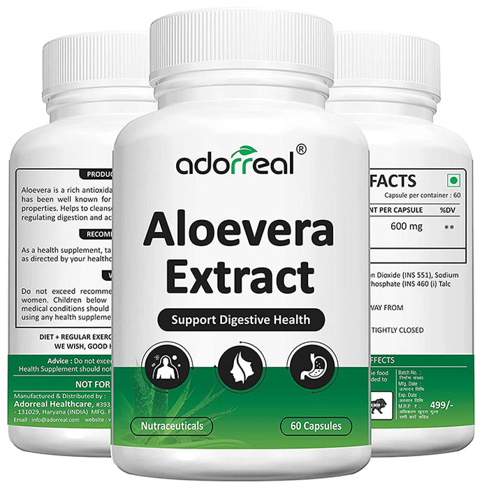 Adorreal Aloevera Extract Capsule