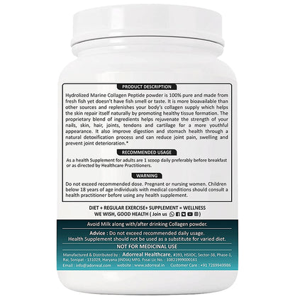 Adorreal Marine Collagen Powder Orange