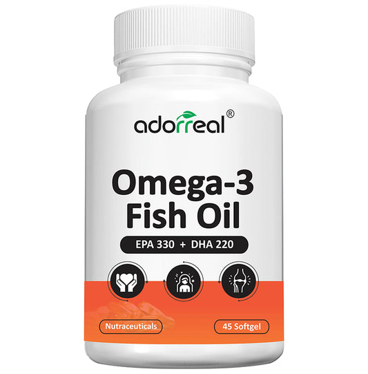 Adorreal Omega-3 Fish Oil EPA 330 + DHA 220 Softgels - Classic Derma