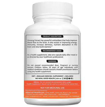 Adorreal Panax Ginseng Capsule