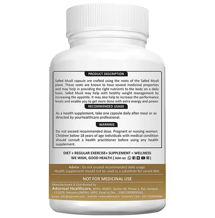 Adorreal Safed Musli Capsule