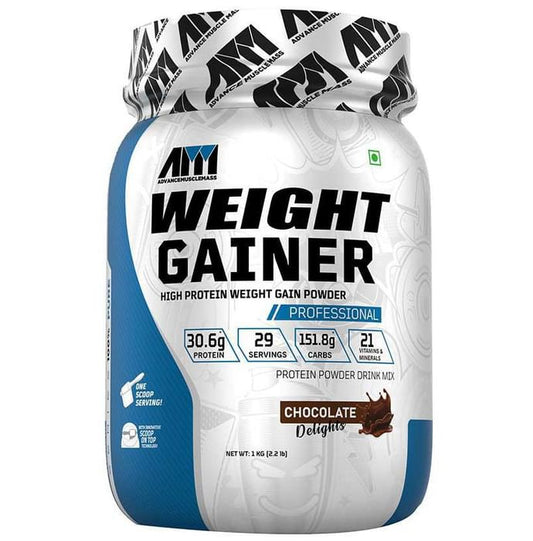Advance MuscleMass Weight Gainer Powder Chocolate Delight - Classic Derma