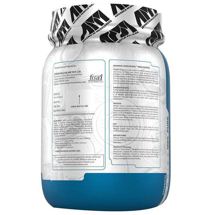 Advance MuscleMass Weight Gainer Powder Vanilla Cream