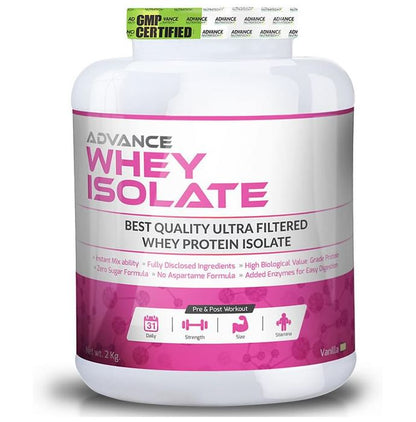 Advance Nutratech Whey Isolate Protein Powder Vanilla - Classic Derma