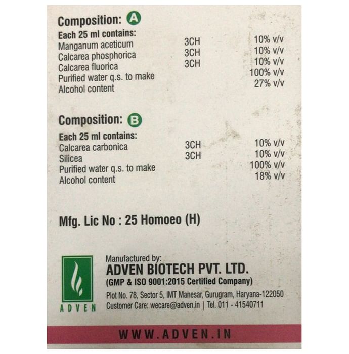 Adven Adzag-Forte Drop (25ml Each)