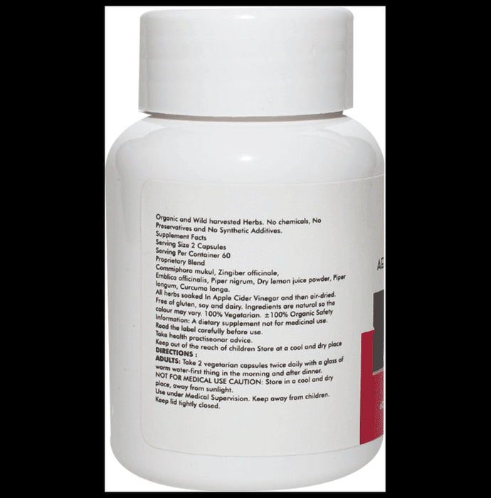 Aesha Wellness Abdominal Obesity Reduction Vegetarian Capsule