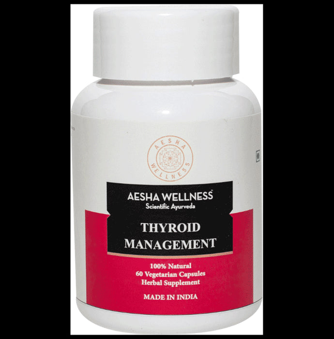 Aesha Wellness Thyroid Management Vegetarian Capsule - Classic Derma