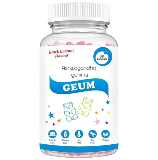 Aesthetic Softcaps Geum Ashwagandha Gummies Black Currant - Classic Derma