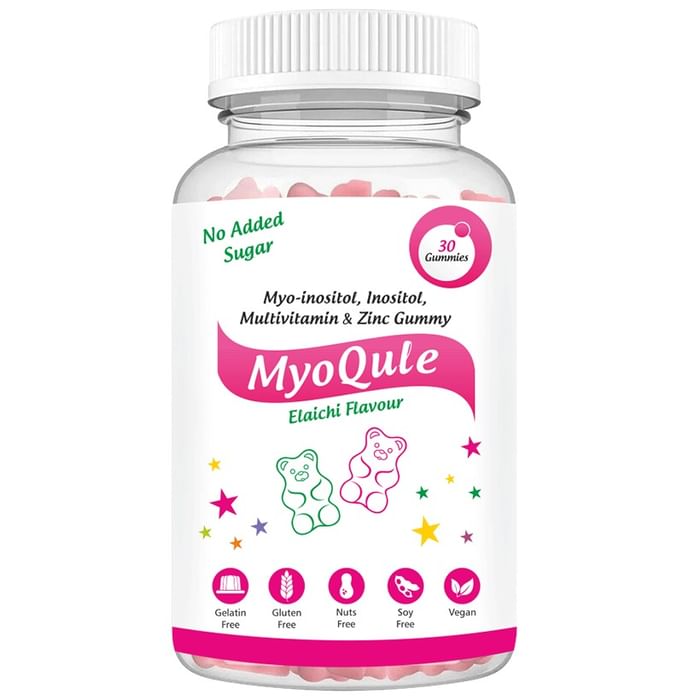 Aesthetic Softcaps Myoqule Gummies Elaichi No Added Sugar - Classic Derma