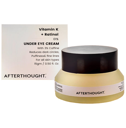 Afterthought Vitamin K + Ratinol 1% Under Eye Cream - Classic Derma
