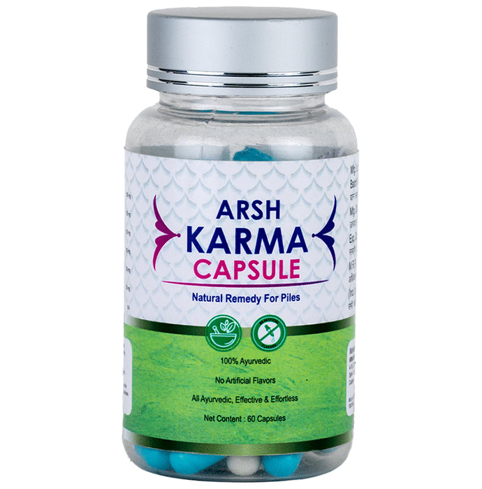 Ayukarma Arsh Karma Capsule - Classic Derma