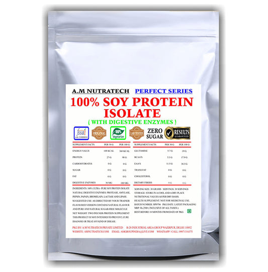 A.M Nutratech Power Series 100% Soy Protein Isolate - Classic Derma