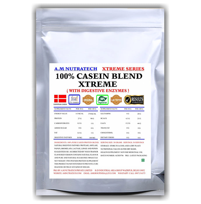 A.M Nutratech Xtreme Series 100% Casein Blend Xtreme - Classic Derma