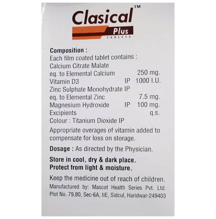 Clasical Plus Tablet