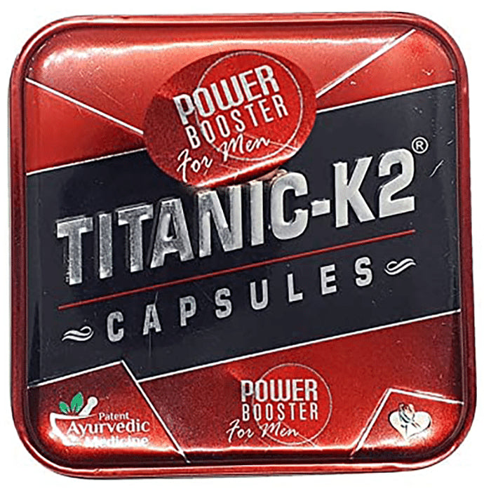 Titanic-K2 Power Booster Capsule (6 Each) - Classic Derma