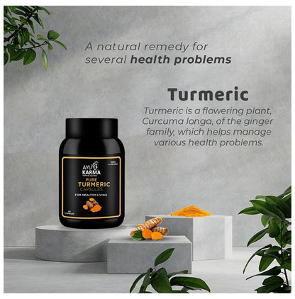 Ayukarma Pure Turmeric Capsule (60 Each)
