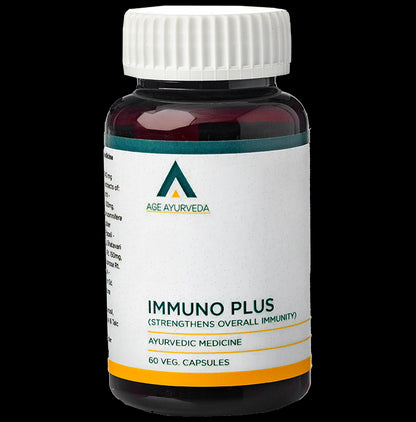 Age Ayurveda Immuno Plus Veg Capsule - Classic Derma