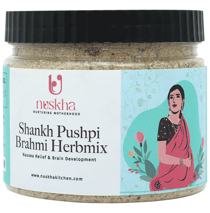 Nuskha Shankh Pushpi Brahmi Herbmix Powder - Classic Derma