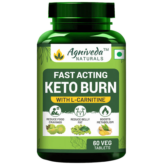 Agniveda Naturals Keto Burn Veg Tablet - Classic Derma