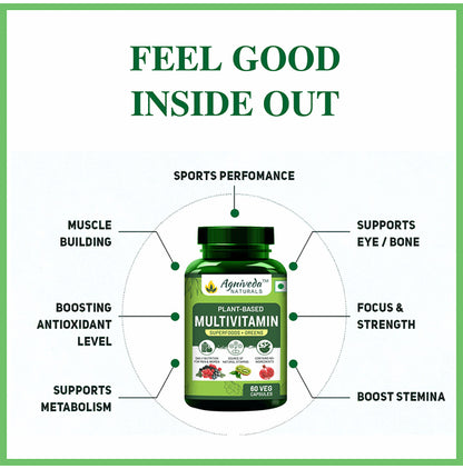 Agniveda Naturals Multi Vitamin Veg Capsule