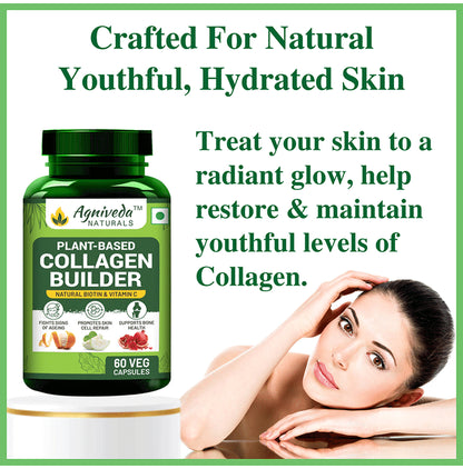 Agniveda Naturals Plant-Based Collagen Natural Biotin Capsule