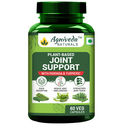 Agniveda Naturals Plant-Based Joint Support Capsule - Classic Derma