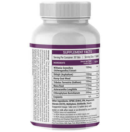 Agniveda Naturals Power Stamina Builder Tablet