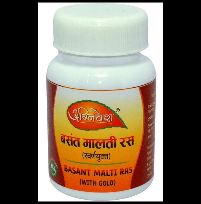 Agnivesh Basant Malti Ras (with Gold) Tablet - Classic Derma
