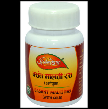 Agnivesh Basant Malti Ras (with Gold) Tablet - Classic Derma