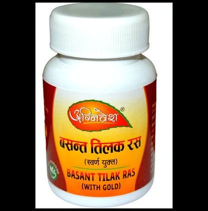 Agnivesh Basant Tilak Ras (with Gold) Tablet - Classic Derma