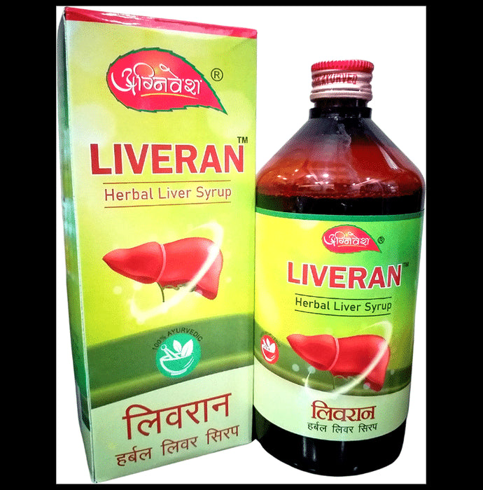 Agnivesh Liveran Herbal Liver Syrup - Classic Derma
