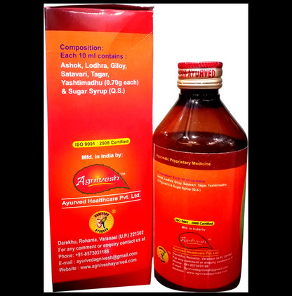 Agnivesh Pelvicare Gynaecological Herbal Syrup